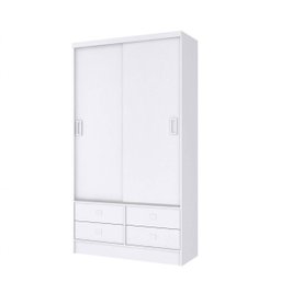 Quarto Infantil Completo com Guarda-Roupa 2 Portas, Cômoda e Cama Valentina Espresso Móveis - 10