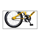 Ver imagem 2 de Bicicleta Energy Cross F.style - Aro 20- Amarelo-ello Bike