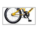 Ver imagem 2 de Bicicleta Energy Cross F.style - Aro 20- Amarelo-ello Bike