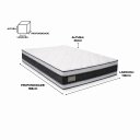 Ver imagem 4 de Colchão Casal Gazin Dual Force Double Face 138x188x30