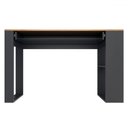 Ver imagem 3 de Mesa Escrivaninha 3015 1 Gaveta Montana/preto - Quiditá Móveis