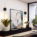 Ver imagem 3 de Luminária Arandela 60cm Barra Linear Duplo Led Minimalista Parede Gimpo Kjbd-166-pai Cor:modelo 2