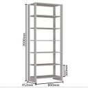 Ver imagem 3 de Armário Multiuso 6 Prateleira Yes