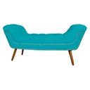 Ver imagem 4 de Recamier Sofá Divã Namoradeira Sienna 195cm King Suede