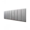 Ver imagem 1 de Placas Cabeceira Queen 160cm X 60cm 8 Placas Suede Cinza