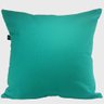 Capa para Almofada Tecido Suede Verde Turquesa 55x45 - Drossi - 1