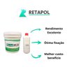 Retapur Kit 2 Baldes Cola Pu Para Borracha 9,08 Kg Retapol - 3