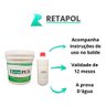 Retapur Kit 2 Baldes Cola Pu Para Borracha 9,08 Kg Retapol - 6