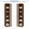 Guarda-Roupa Modulado 7 Peças 6 Portas Arani CabeCasa MadeiraOriginals - 9