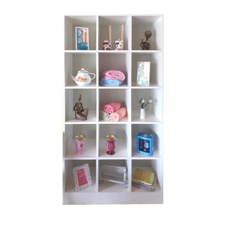 Expositor Armário Nichos Loja Bia Branco Closet