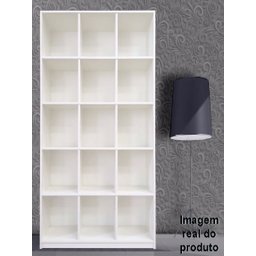 Expositor Armário Nichos Loja Bia Branco Closet - 6