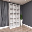 Ver imagem 4 de Expositor Armário Nichos Loja Bia Branco Closet