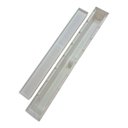 Ver imagem 3 de Ralo Invisível Linear Branco 6x50cm Piso Banheiro Ss Lares