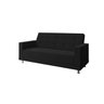 Sofá Cama 3 Lugares Mônaco: Sued Preto - 4