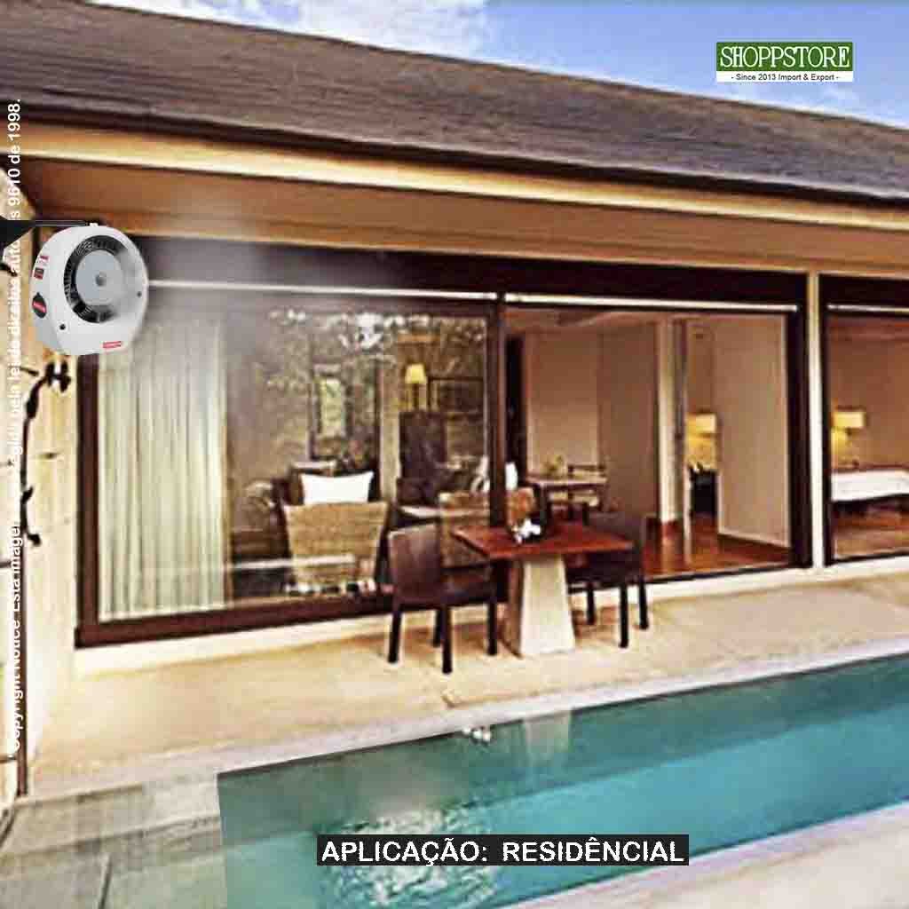 Ventilador de Ar 2025 Névoa Dagua Portátil + Suporte Parede:220v/branco - 2