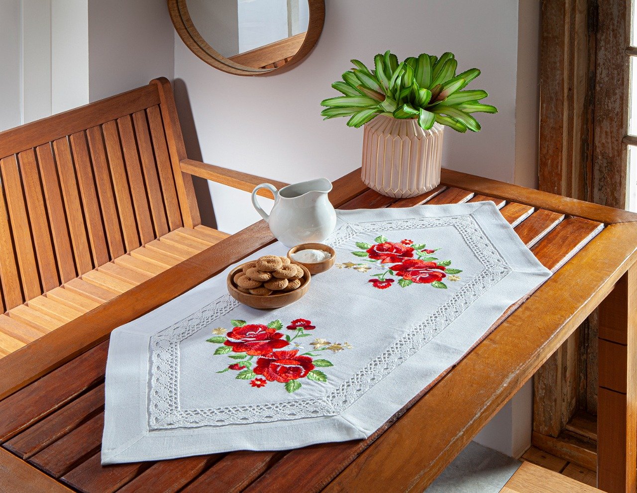 Linha Premium Trilho Mesa Tel Aviv Branco 40x90cm - 1
