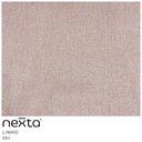 Ver imagem 3 de Cama King Nami com Cabeceira Estofada em Linho Rosa Claro Pés Ferro MDF-MDP Nexta Casa