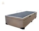 Ver imagem 2 de Cama Box Bau Solteirão 0,96 X 2,03 Blindada Super Reforçada - Bege Corino