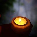 Ver mais imagens de Kit 10 Mini Velas Aromáticas Rechaud Petit - Ponto de Luz Ramim Aromas Lavanda