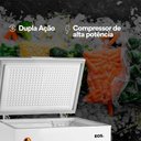 Ver imagem 2 de Freezer e Conservador Horizontal Efh250x 1 Porta Eco Gelo 192l Eos