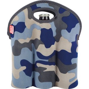 BUILT TOTE PORTA GARRAFA 29x27x2cm NEOPRENE AZUL 6 GARRAFAS