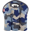 Ver imagem 1 de BUILT TOTE PORTA GARRAFA 29x27x2cm NEOPRENE AZUL 6 GARRAFAS