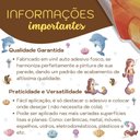 Ver imagem 5 de Adesivo Box Banheiro Sereias Golfinhos Infantil Meninas
