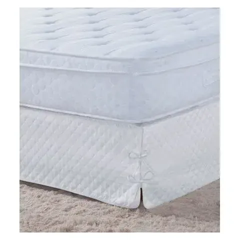 Saia Box Matelada Beatriz com Laço Solteiro Branco