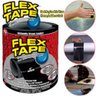 Fita Adesiva Flex Tape Black, Ideal para Reparos em Casa, Indústria e Campo. Cola Tudo, Remendo Resi - 4
