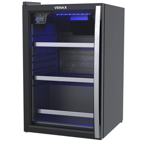Cervejeira Venax 102 Litros Porta Invertida Preto Fosco 127v Expvbl102 37714