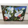 Duo de Quadros de Orquideas 40x60 - 1
