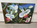 Ver imagem 1 de Duo de Quadros de Orquideas 40x60