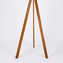 Ver imagem 4 de Abajur de Chão com Tripé Moderno e Cúpula de Linho Caqui