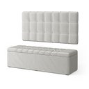 Ver imagem 2 de Kit Painel Rana 200 e Calçadeira Alpha Veludo Aradecor
