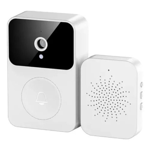 Video Hd Campainha sem Fio Wifi Inteligente Audio Interfone