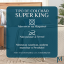 Ver imagem 7 de Conjunto Cama Casal King Size Lory 200 Fios Bordado 100%algodao Verity:caqui