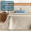 Ver imagem 5 de Conjunto Cama Casal King Size Lory 200 Fios Bordado 100%algodao Verity:caqui