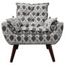 Poltrona Opala Decorativa Estampado - Kasa Sofá - 1