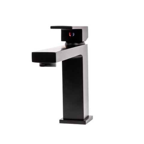 Torneira para Banheiro Misturador Monocomando Purangi Baixa Pingoo.casa - Preto