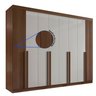 Guarda-Roupa Casal MDF 8 Portas Ripado Imperio - 6