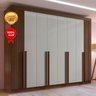 Guarda-Roupa Casal MDF 8 Portas Ripado Imperio - 8