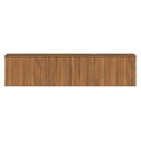 Ver imagem 4 de Rack Glimmer 1.7 Suspenso 100% MDF com Portas Ripadas para Sala de Estar – Canella