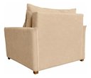 Ver imagem 6 de Poltrona-Cama Monica Retratil Macia Quarto Visita Sala Suede:Bege/Suede