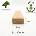 Ver imagem 2 de 5m Perfil/Sarrafo de Madeira para Artesanato 2x1cm 331 c/1m