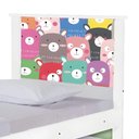 Ver imagem 5 de Bi Cama Juvenil Zap com Cabeceira Ursinhos Coloridos