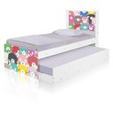 Ver imagem 6 de Bi Cama Juvenil Zap com Cabeceira Ursinhos Coloridos