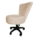 Ver imagem 3 de Poltrona Decorativa Royal Metalasse Base Giratória Slk Decor Bege