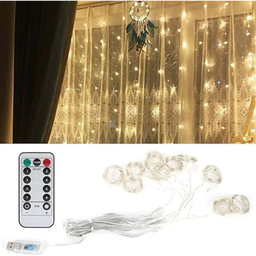 Cortina de Led Decoração com Controle Natal - 8