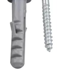 Gancho com Bucha 10mm - 6 Peças - Eda - 3