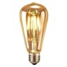 Lâmpada Vintage Filamento Led Decorativa Retrô Vintage Âmbar St64 4w 320lm - 1
